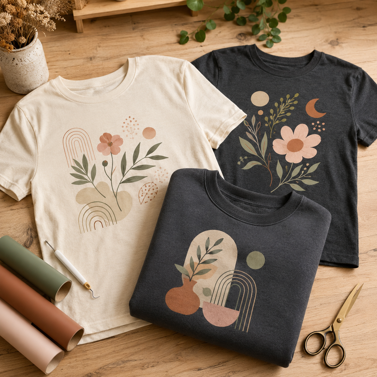 Vêtements aux motifs bohèmes personnalisés dans l'atelier